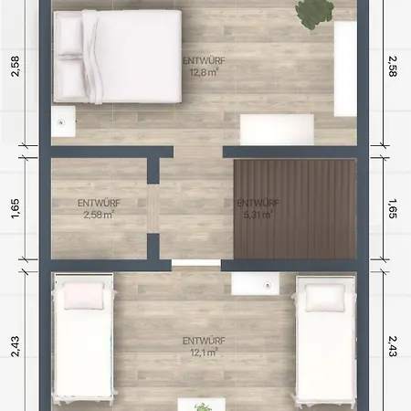 Laura 70qm Bis 5 Gaeste Mit Fass-sauna, Whirlpool April Bis Oktober, 75qm Terrasse Und Eingezaeunten Garten Haustiere Willkommen *