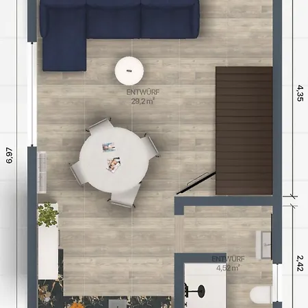 Laura 70qm Bis 5 Gaeste Mit Fass-sauna, Whirlpool April Bis Oktober, 75qm Terrasse Und Eingezaeunten Garten Haustiere Willkommen * Sieroslaw (Kamien)